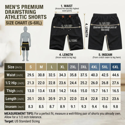 🔥Last Chance to Save ! Men's Pajama Shorts, Cotton Casual Shorts with Zipper Pockets