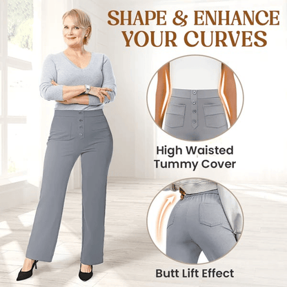 💖LAST DAY SALE 50% OFF🥰Women's Casual High Waist Stretch Pants