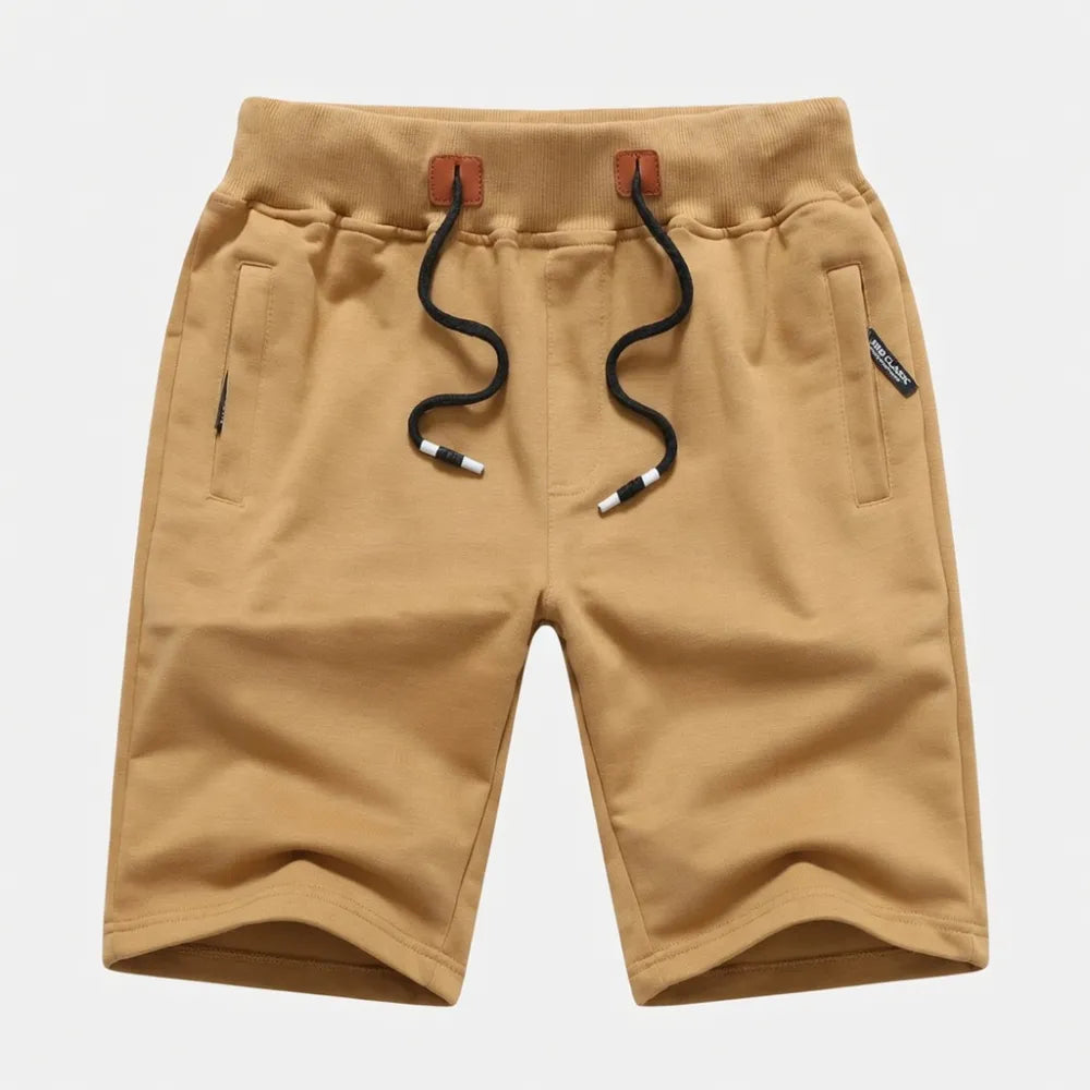 🔥Last Chance to Save ! Men's Pajama Shorts, Cotton Casual Shorts with Zipper Pockets