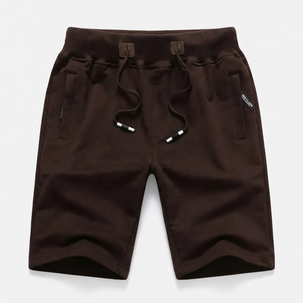 🔥Last Chance to Save ! Men's Pajama Shorts, Cotton Casual Shorts with Zipper Pockets