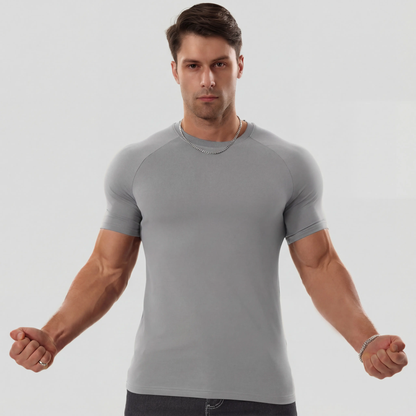 Men's Raglan Sleeve Tee, Athletic Tapered Fit