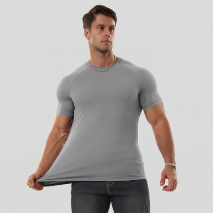 Men's Raglan Sleeve Tee, Athletic Tapered Fit