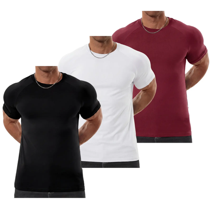 Men's Raglan Sleeve Tee, Athletic Tapered Fit
