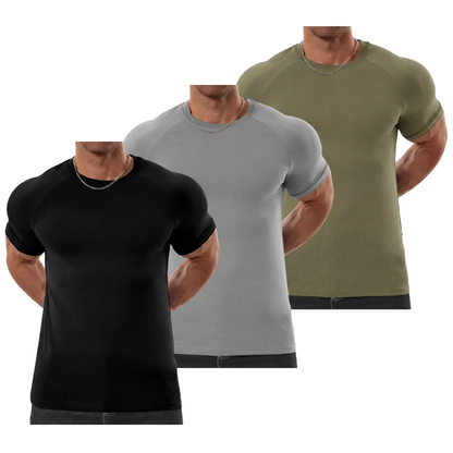 Men's Raglan Sleeve Tee, Athletic Tapered Fit