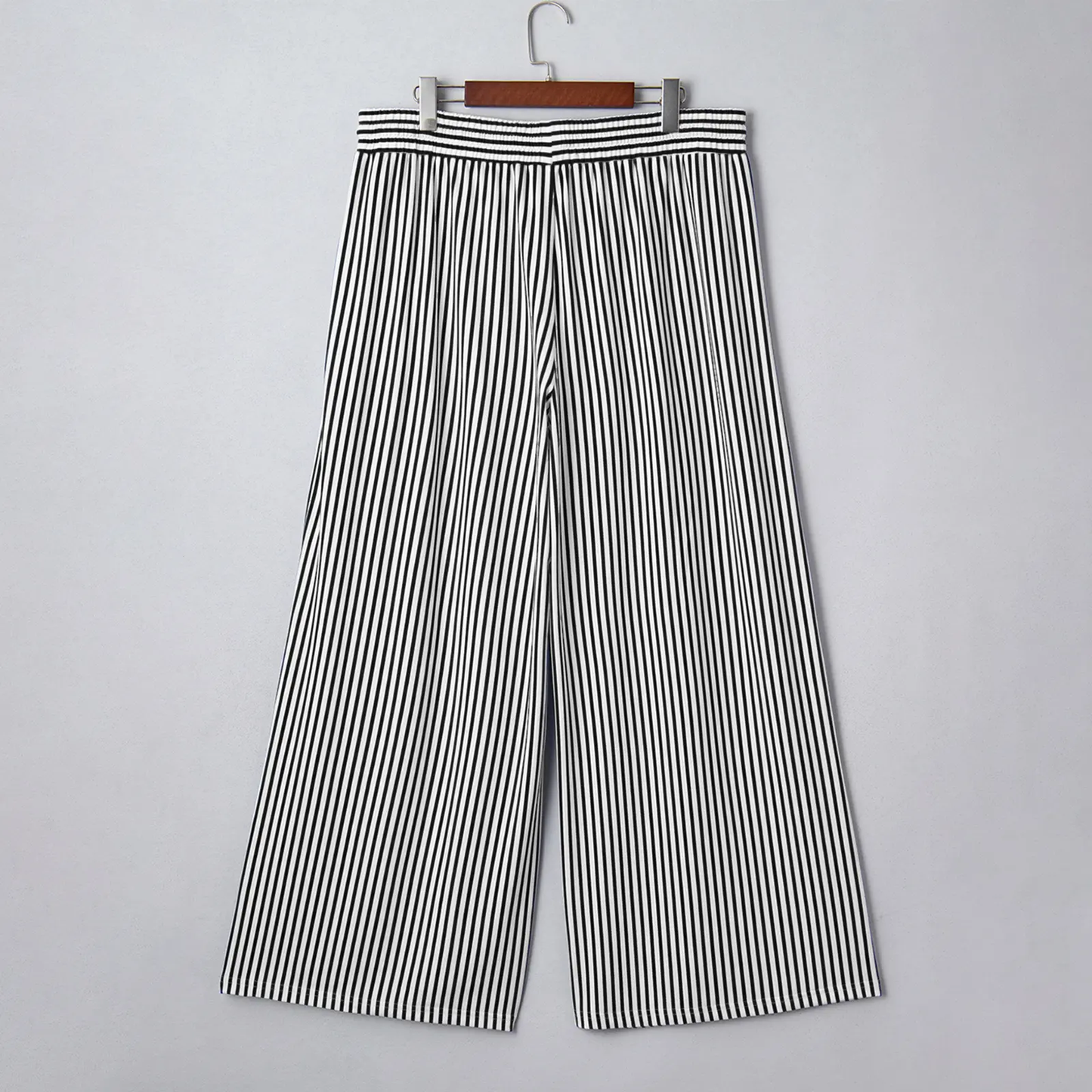 Womens Plus Size Wide Leg Pants with Pockets