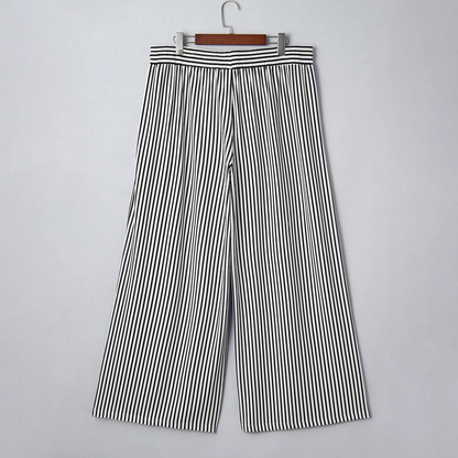 Womens Plus Size Wide Leg Pants with Pockets