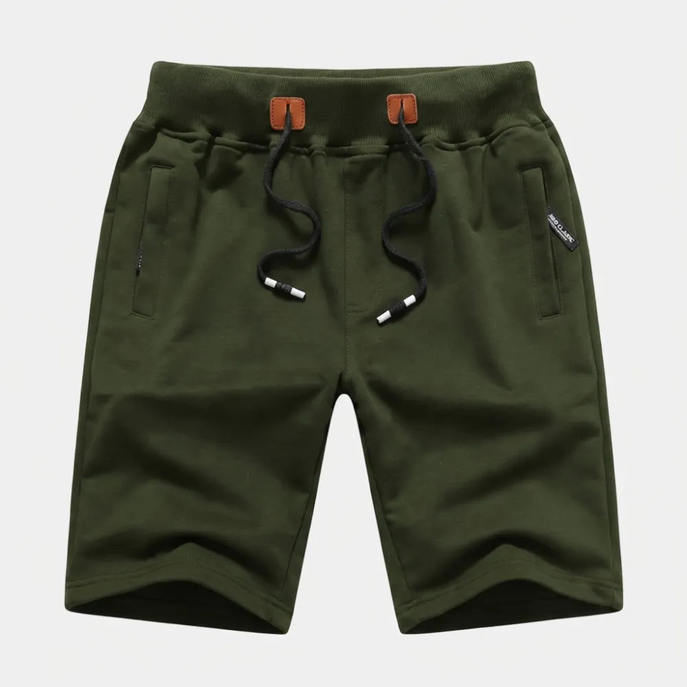 🔥Last Chance to Save ! Men's Pajama Shorts, Cotton Casual Shorts with Zipper Pockets