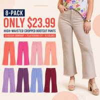 B💥 8-PACK ONLY $23.99 💥(Coral + Hot Pink + Blush Pink + Peach + Lavender + Plum Purple + Periwinkle Blue + Wine Red)