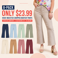 A💥 8-PACK ONLY $23.99 💥(Navy + Sky Blue + Mint Green + Sage Green + Cream + Camel Tan + Dusty Rose + Burgundy)