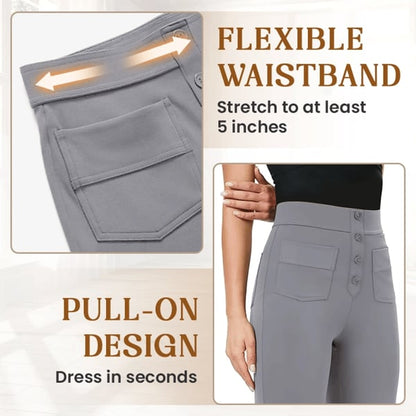 💖LAST DAY SALE 50% OFF🥰Women's Casual High Waist Stretch Pants