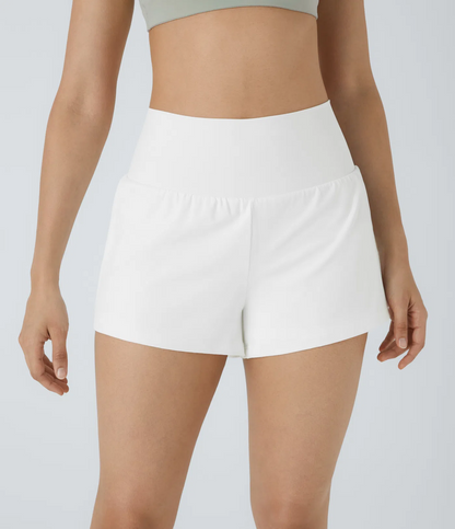 Last day promotion-Women's 2-in-1 Sports Shorts, Anti-Exposure Running Shorts With Pockets